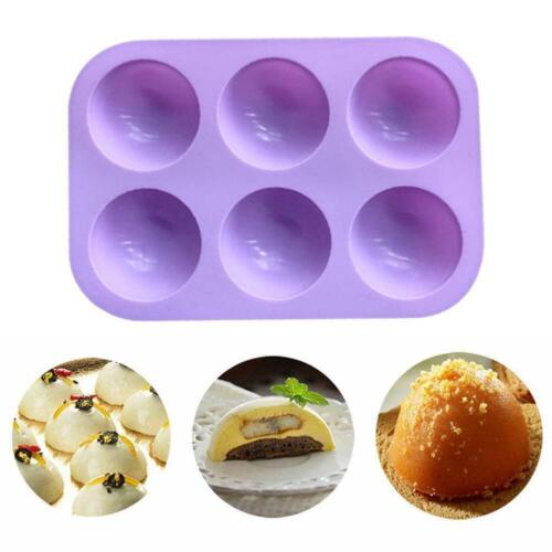 Details about  / 6 Hole Silicone Mold for Hot Chocolate Bombs Muffin Chocolate Baking Mould USA