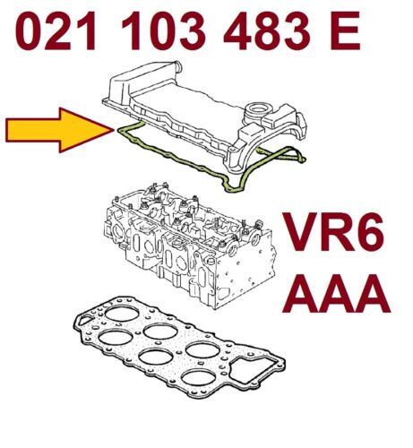 Ventildeckeldichtung VW CORRADO 2.9 VR6 53I 