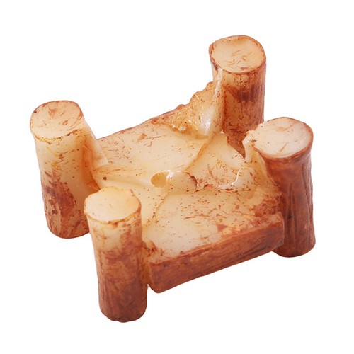Micro Wooden Bridge Figurine Collection Miniature Landscape Garden Crafts LP