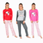 Ladies Womens Snoopy,Tweety /& Bunny Pyjama PJ Set Top Bottom Nightwear UK 8-16