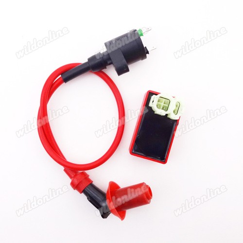 GY6 50 125cc 150cc Racing Ignition Coil AC CDI Box Fit Moped Scooter ATV Go Kart