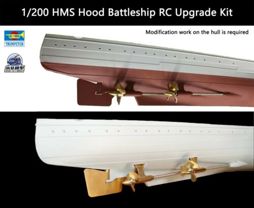 Trumpeter 1/200 HMS HOOD RC Brass Upgrade Kits for 03710