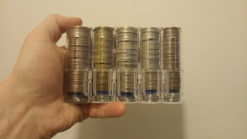 Coin Storage Dispenser Euro Change Holder Case Wallet Money Box Purse For Taxi 