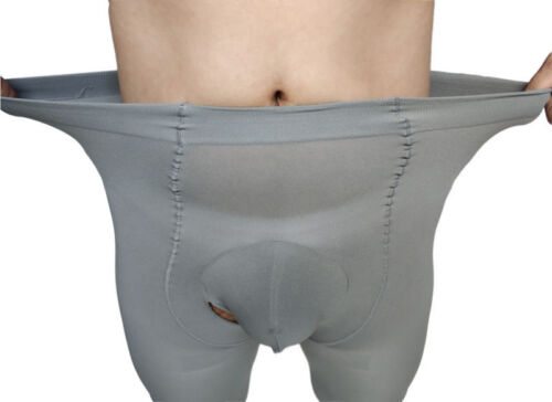 Details about   Plus Size Men Velvet 120D Pantyhose Stockings Tights Pouch Open Pants Underwear 