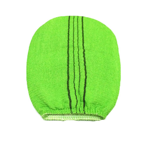2 colors Korean Italy Exfoliating Body-Scrub Glove Towel Green Red S IS5 FEJFCA 