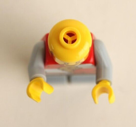 LEGO Lion Knight Quarters Minifigure w/ Shield 7946 Kingdoms Castle Beard CAS445