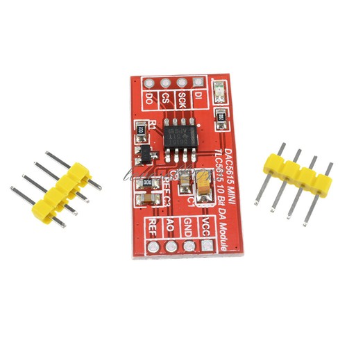 TLC5615 10bit Serial Interface DAC Module Digital to Analog OVER DAC0832 PCF8591