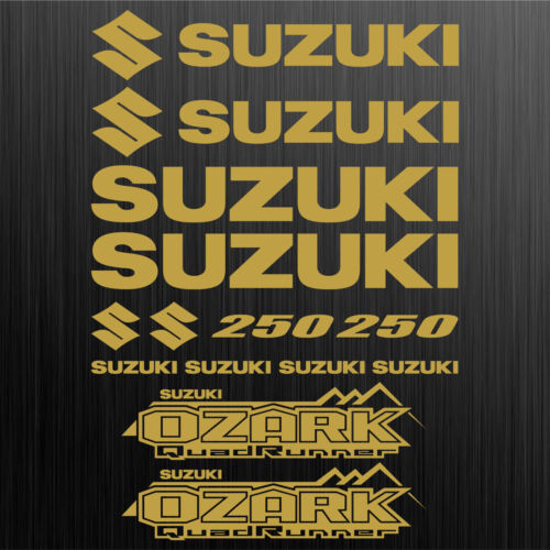 Für SUZUKI OZARK 250 aufkleber sticker quad ATV 14 Stücke Pieces 