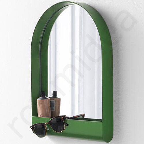IKEA YPPERLIG Spiegel Ablage Kosmetik Wandspiegel Badspiegel Schminkspiel NEU