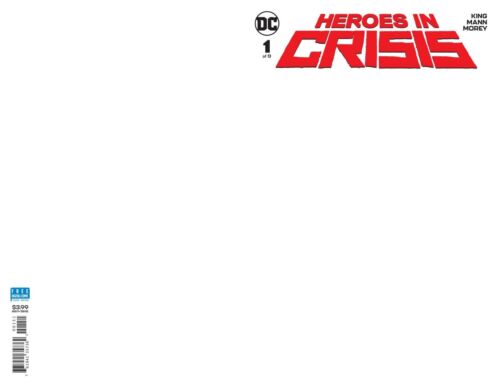 26//09//2018 BLANK VAR ED OF 7 HEROES IN CRISIS #1