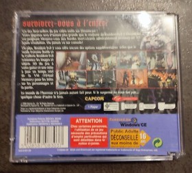 Resident Evil 2 Jeu Sega Dreamcast pal eu