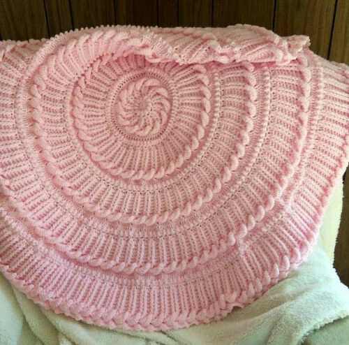 Baby Girls' Synthetic Nursery Blankets & Throws Crochet