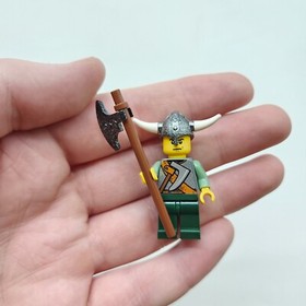 Lot Of 4 Lego Vikings Minifigures 7019 Castle Kingdoms Fantasy Free Shipping 2B