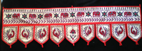 Indian Handicrafts Door Window Toppers Valance Traditional Ethnic Hanging Toran