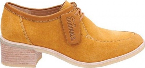 Clarks Originals Phenia Strand Bronze//Brown Suede Womens Shoes Size UK 4D