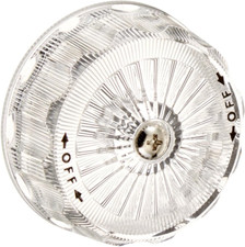 88201 Mixet Acrylic Tub Shower Handle, Pack of 1, White|Clear