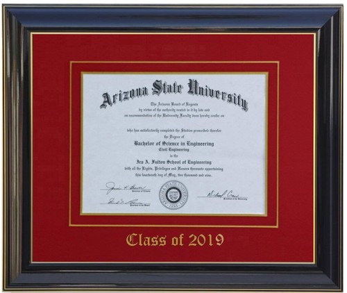 CUSTOMIZABLE DIPLOMA FRAME MAHOGANY 8x6,8.5x11,11x14,10x13,12x15,14X18,15x20