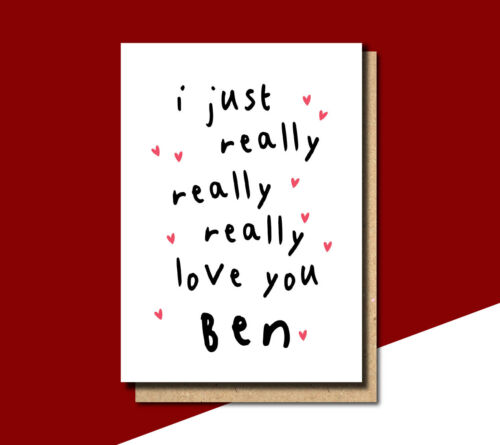 funny valentines card for boyfriend husband wife girlfriend anniversary FL37