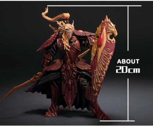 WORLD of WARCRAFT WOW BLOOD ELF PALADIN QUIN/'THALAN SUNFIRE ACTION FIGURES TOY