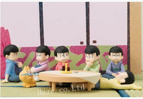 Set of 7pcs Anime Mr.Osomatsu San Karamatsu 4.5cm PVC Figure Toy 