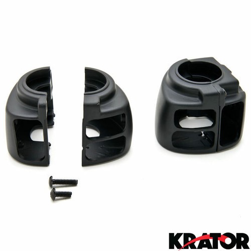 Black Handlebar Switch Housings Cover For 2005-2008 Harley Davidson V-Rod