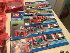 Lego City Fire Station #60110 & Manuals