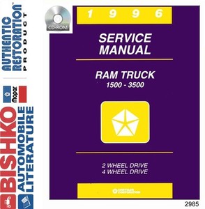 1996-Dodge-Ram-Truck-Shop-Service-Repair-Manual-CD-Engine-Drivetrain-Electrical