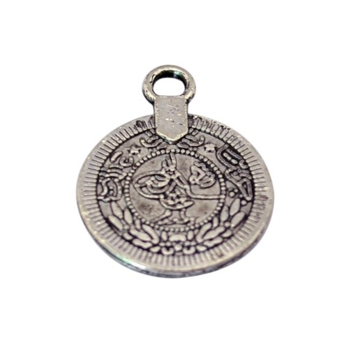 100pcs en vrac en Alliage de Zinc en Vrac Tibétain Vintage tribu ethnique Coin Tassel Pendentif