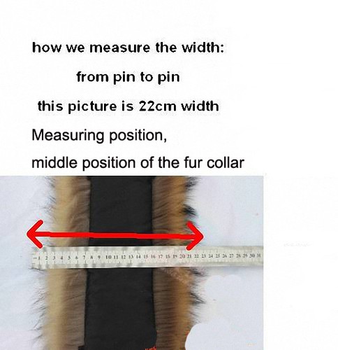 Neu Schwarz Echt Waschbär Kragen Pelzkragen Pelz Echtpelz schal für Jacke Mantel