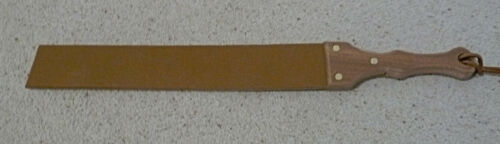 comfortable hardwood handle 6mm-7mm thick Pro LEATHER STRAP 20/" x 2½/"