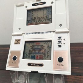 Nintendo GAME & WATCH MULTI SCREEN OIL PANIC / Unit Box Manual / From Japan Rare
