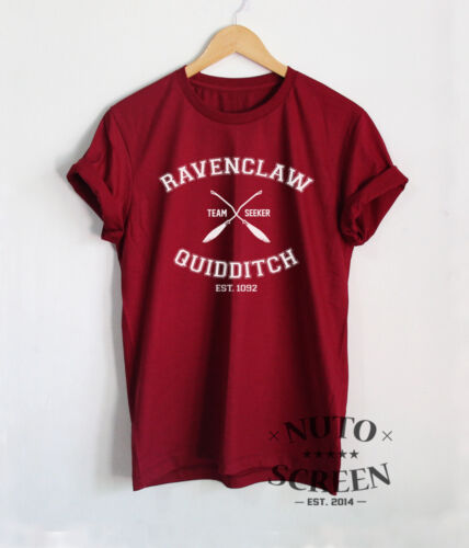 Serdaigle Quidditch Shirt équipe T Shirt Harry Potter Vêtements T-shirt unisexe T-Shirt