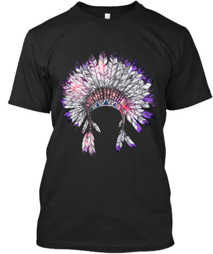 Native American Warbonnet Headdress Standard Unisex T-shirt
