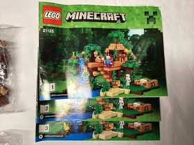Minecraft Lego Incomplete Books 21125 21126 Mixed Lot The Penguin Mini-fig