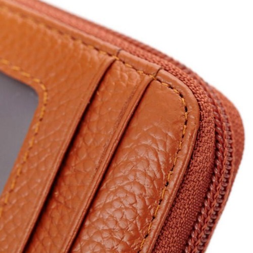 Fashion Mens Womens Leather Wallet ID Credit Card Holder Case Organizer Purse S