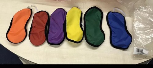 textures odeurs.. jeux Bandeau Set de 6 * couleurs assort * Idéal Sensoriel