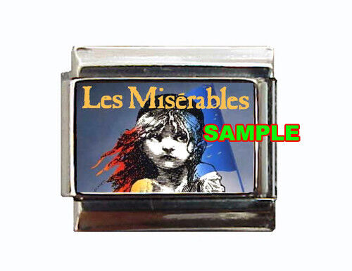 Les Miserables Musical Custom Italian Charm Broadway