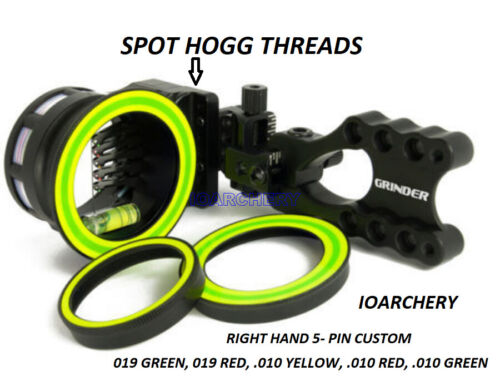 NEW Spot Hogg Grinder MRT 5 Mixed  Pin Right Hand micro .019 .019 .010 .010 .010