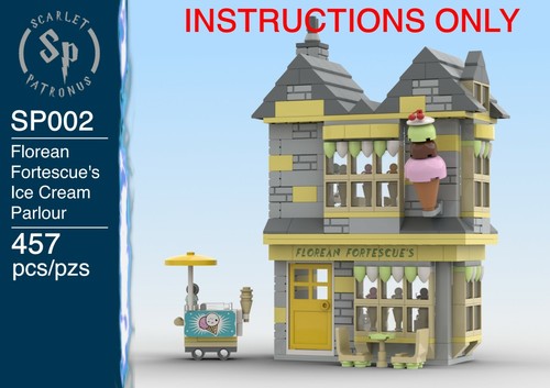 Lego Harry Potter Florean Fortescue/'S MOC instructions . PDF