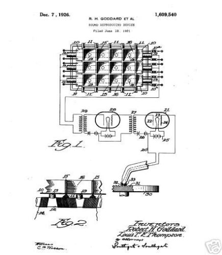 The 214 Patents of Dr ROBERT H GODDARD Space Pioneer!