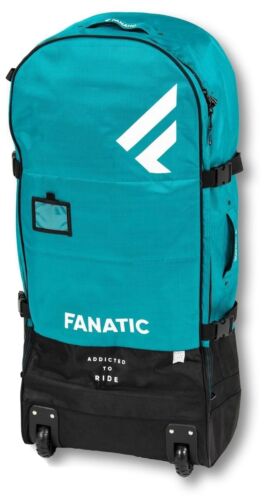 Fanatic Boardbag 2.0 mit Rollen iSUP Stand Up Paddle Board SUP Rucksack turquois