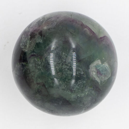 Details about  / NATURAL STONE CARVED POLISHED FLOURITE SPHERE GREEN PURPLE FREE STAND YOU CHOOSE