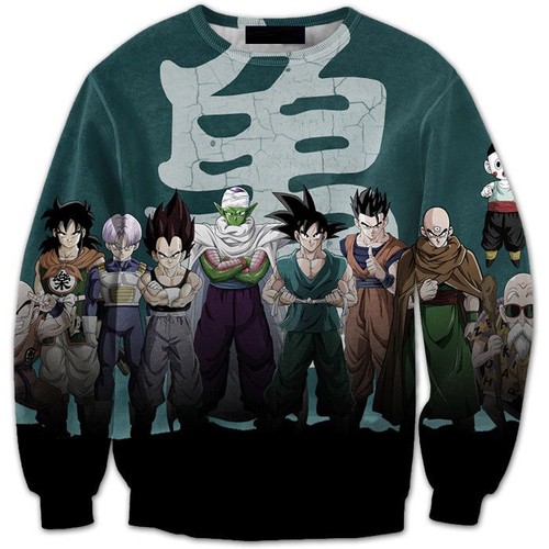 3D Print Cartoon Dragon Ball Z Hoodie Women Men Casual Sweatshirt Pullover S-5XL