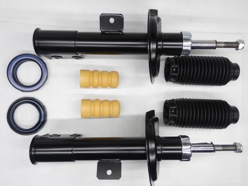 2x Stoßdämpfer Gas Domlager Staubschutz Satz vorne für Citroen C4 Peugeot 307