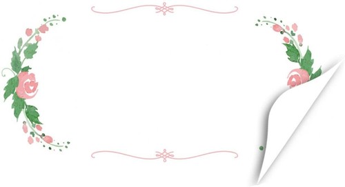 Geschenkverpackung Oval Aufkleber Selbst Beschriften Etikett Sticker Gast Geschenk Blumen Rosa Mobel Wohnen Centroromacollatina It