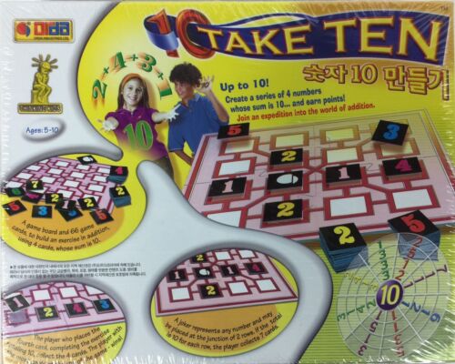 Details about  / ORDA 2003 Take Ten Board Game NEW Math, Adding, Addition, Numbers