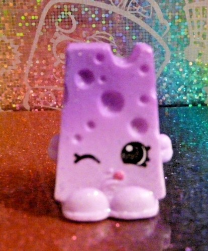 Shopkins Mystery Edition #3 CHEE ZEE Purple Glitter Exclusive Mint OOP