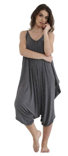 Women/'s Donna Lagenlook Hareem Stampato Estate Cami Tuta pagliaccetto Romper