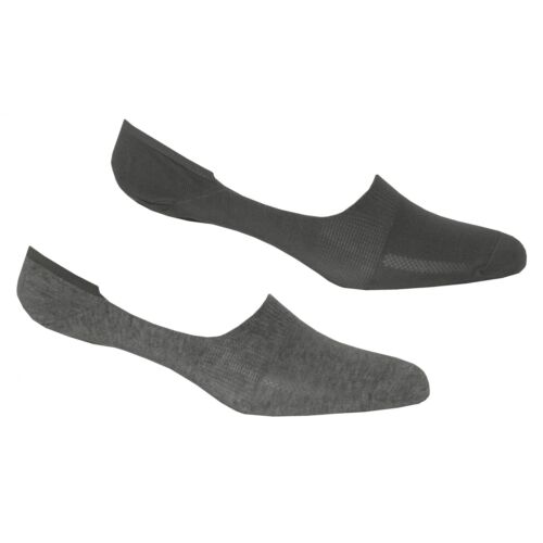 Levi/'s 2-Pack 168sf No-show Shoe-Liner Socks Grey Melange