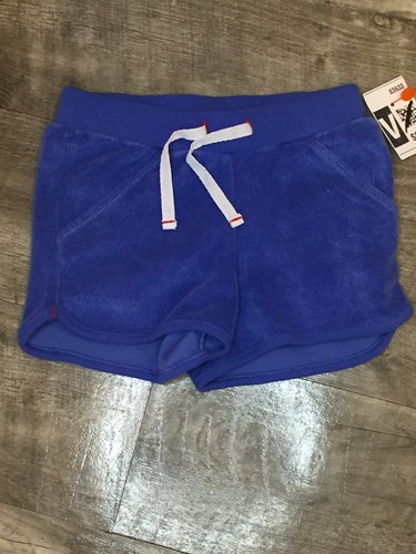 Cat /& Jack Girl/'s Shorts Drawstring Blue Sizes 3T Soft 2 Side Pockets Summer New